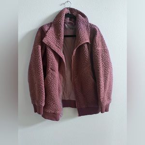 Mauve prAna fleece jacket